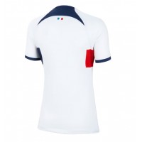 Camisa de time de futebol Paris Saint-Germain Replicas 2º Equipamento Feminina 2023-24 Manga Curta